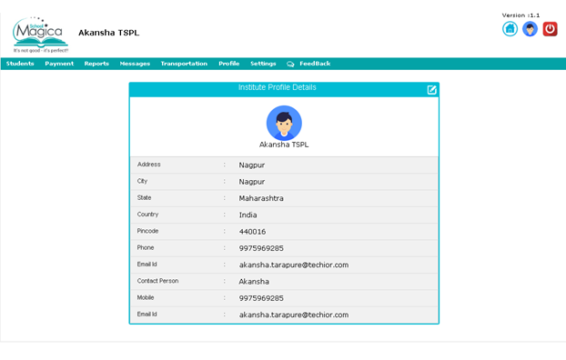 Institute profile